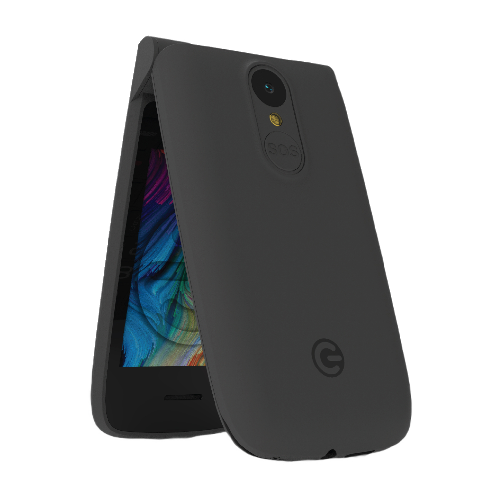 Celular Logic F11L Tipo Almeja para Adultos Mayores con Teclas Grandes Botón SOS Dual SIM Pantalla a - Imagen 5