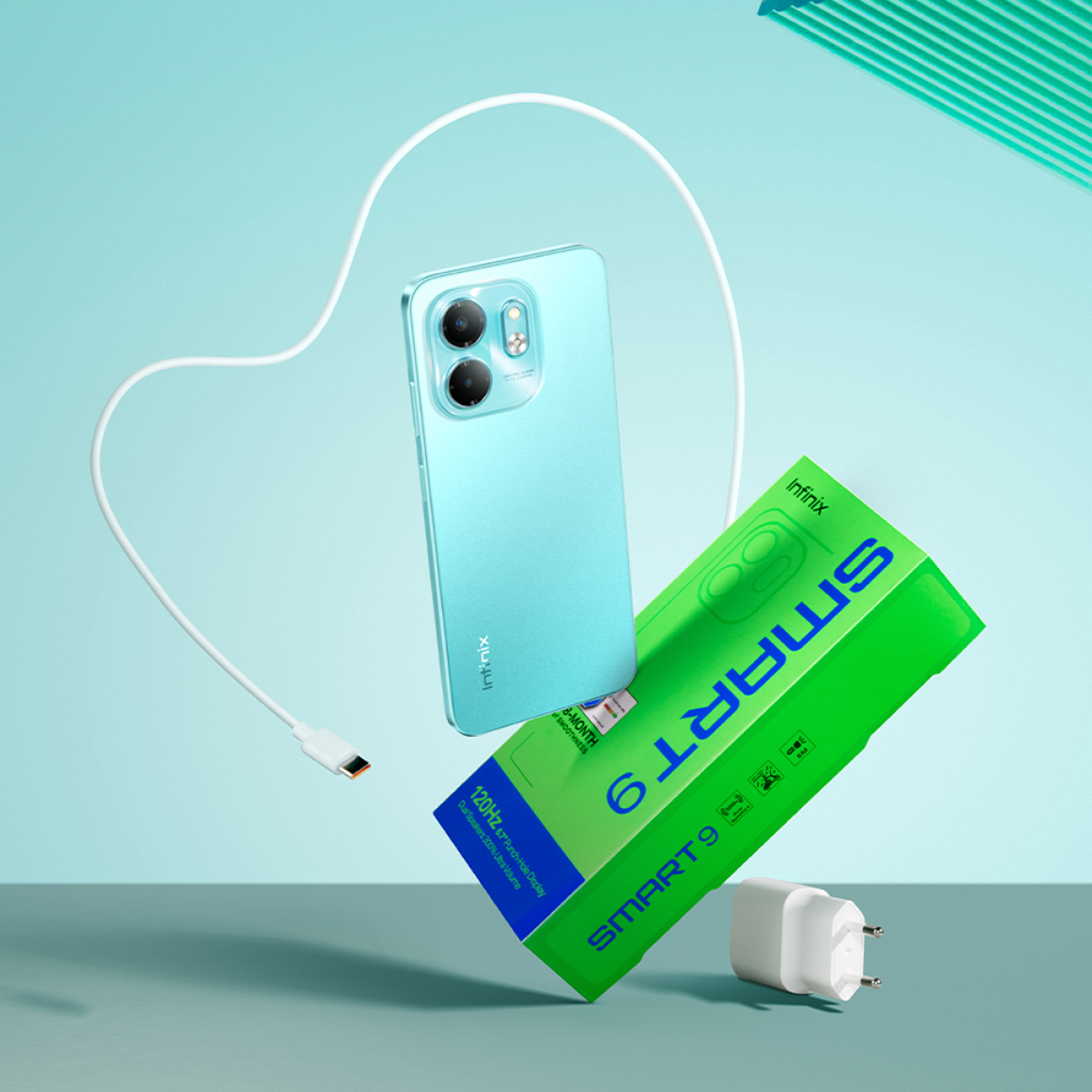 Celular Infinix Smart 9 Mint Green 4g 4+128 Dual SIM - Imagen 11