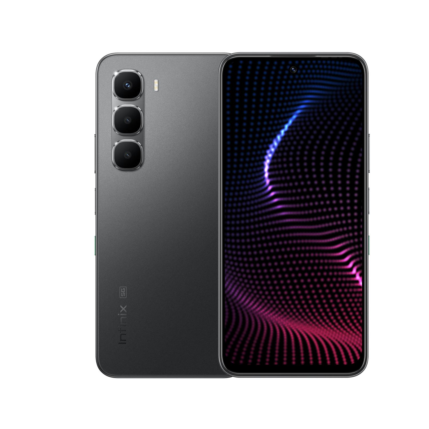 Smartphone Infinix Hot 60 5G Negro Dual SIM 256+8GB