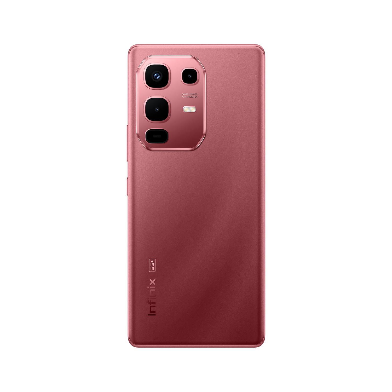 Smartphone Infinix Note 50s 5G+ Rojo Dual SIM 256+8 (+8GB Expandible) - Imagen 2